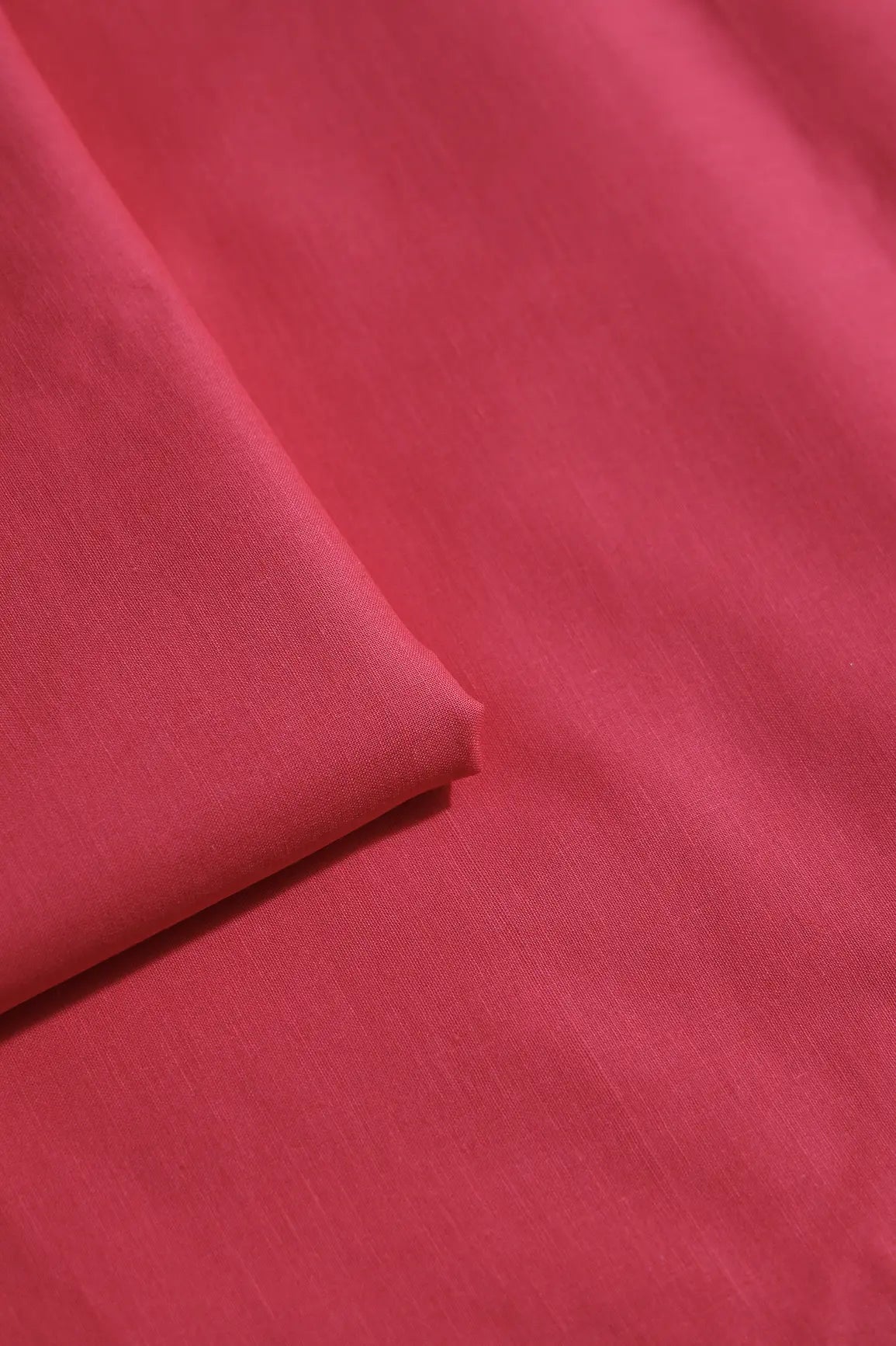 Red Dyed Pure Cotton Fabric