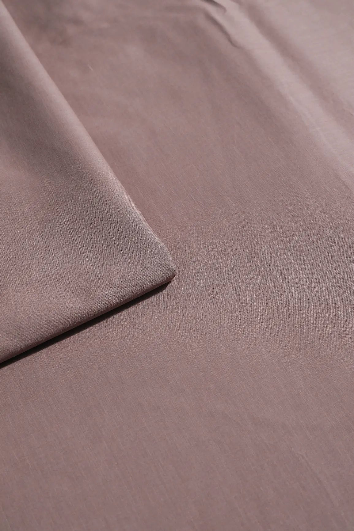 Brown Dyed Pure Cotton Fabric