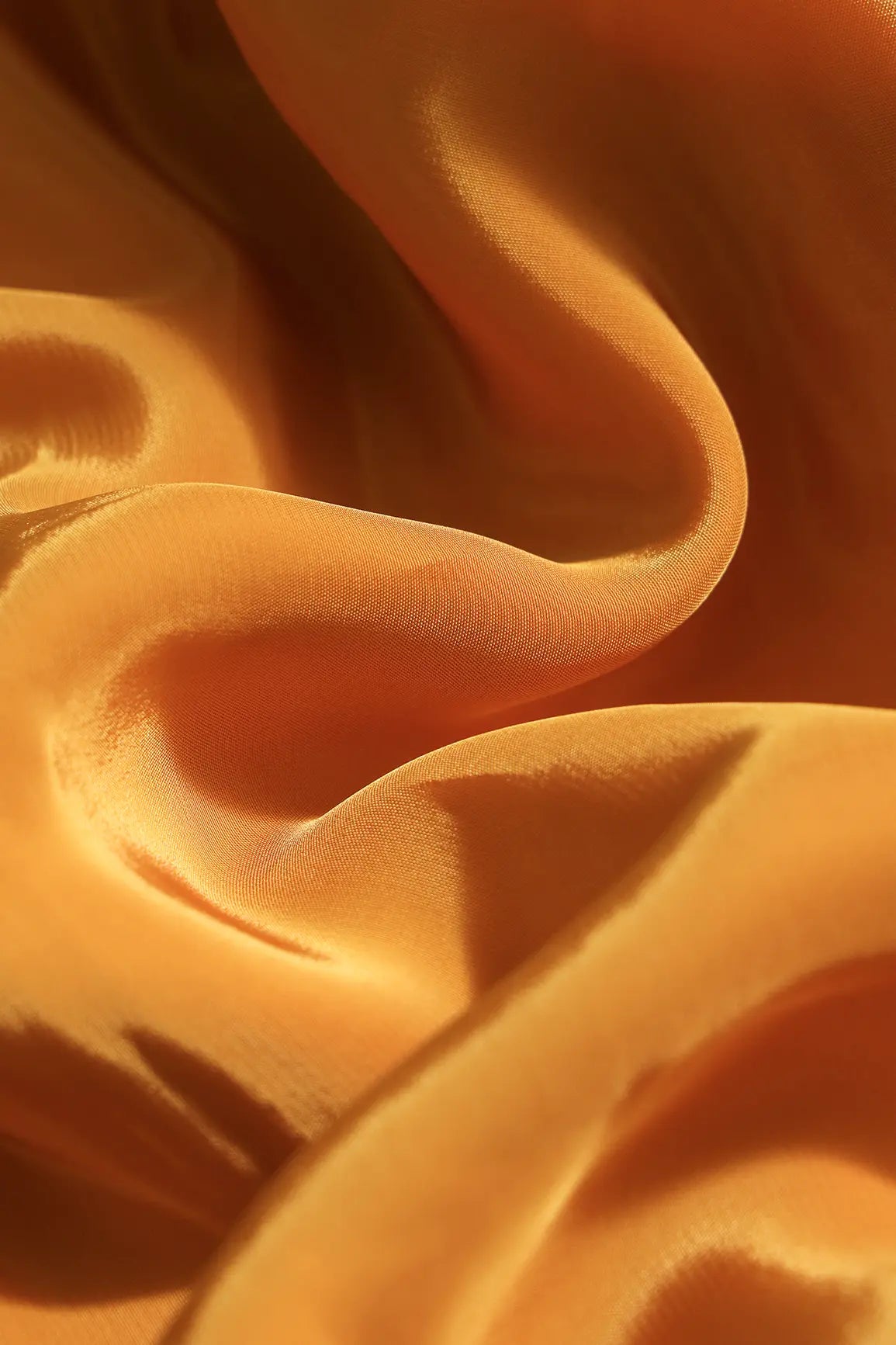 Mustard Dyed Pure Crepe Fabric