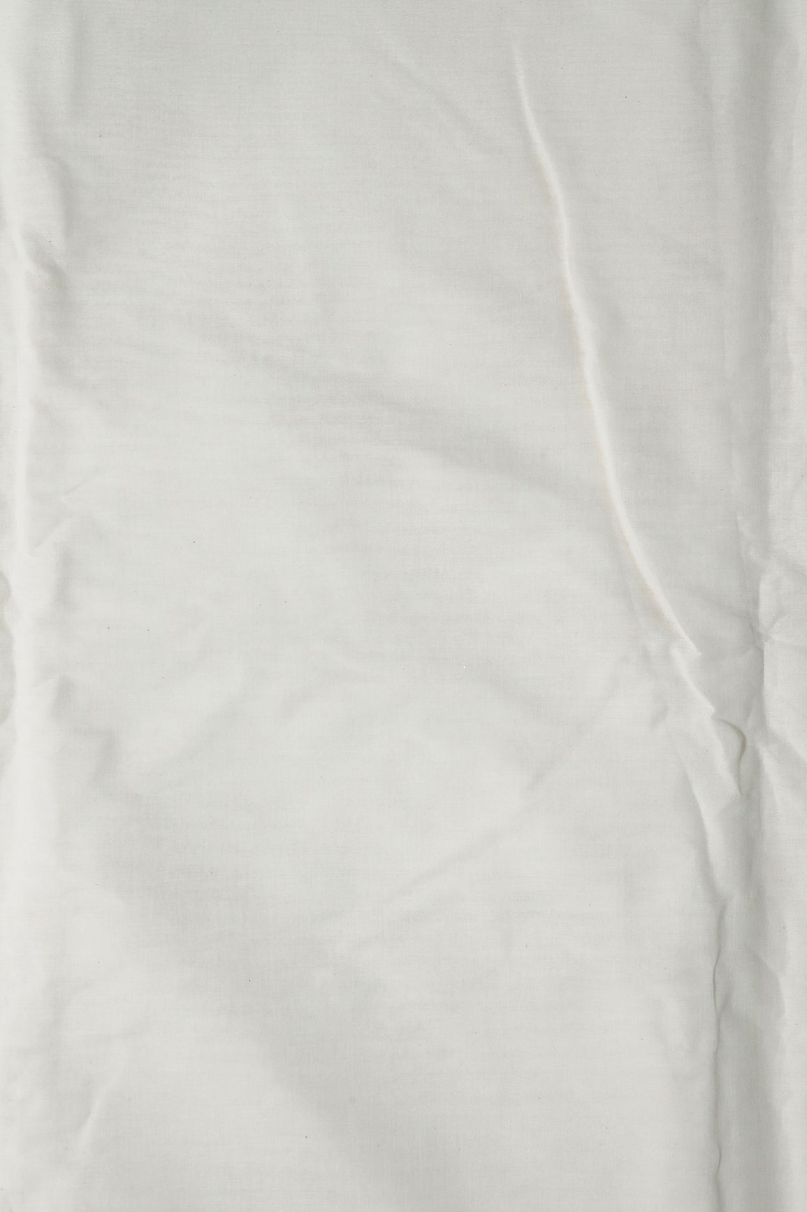 Off White Dyed Pure Cotton Fabric