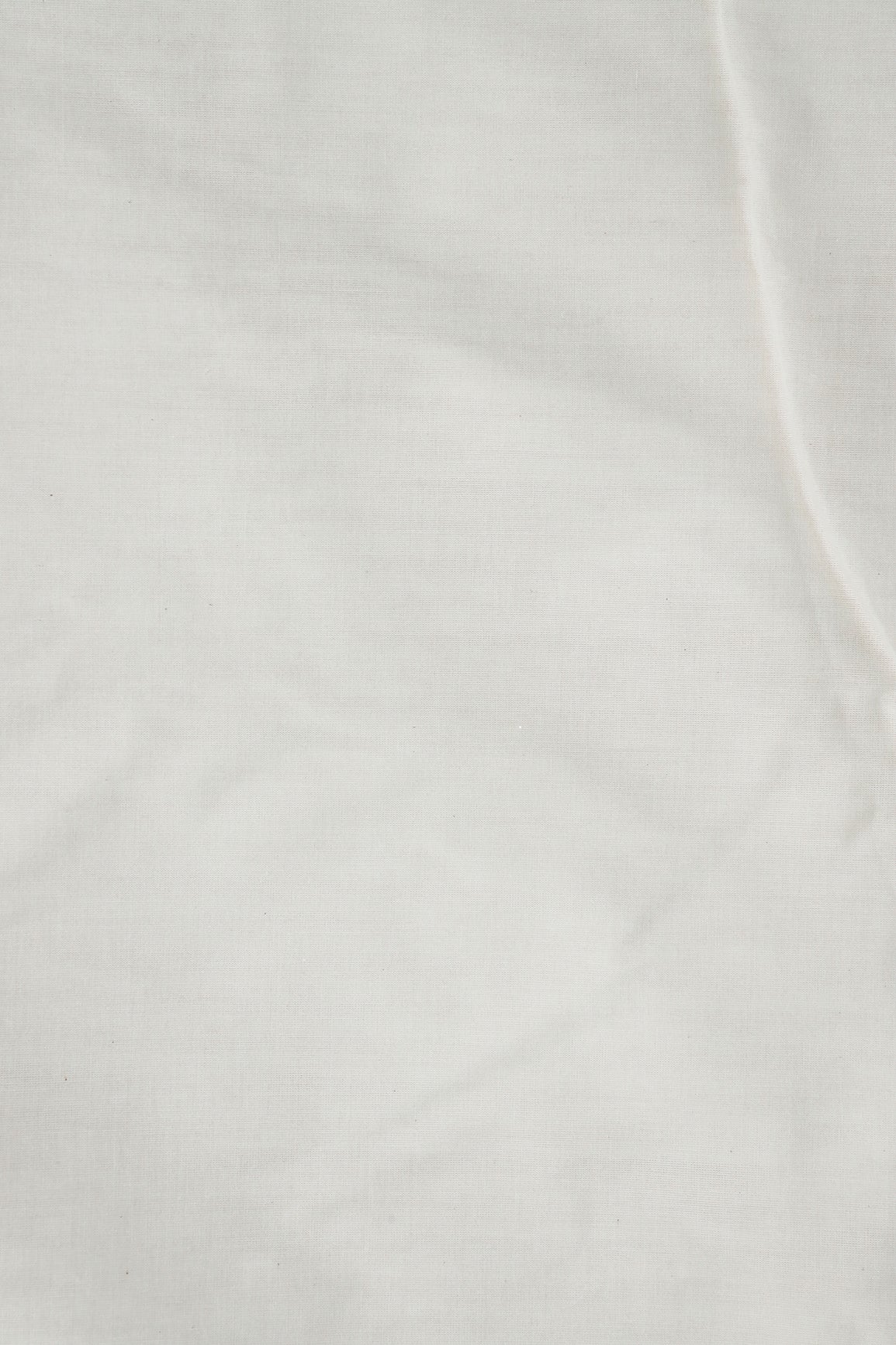 Off White Dyed Pure Cotton Fabric