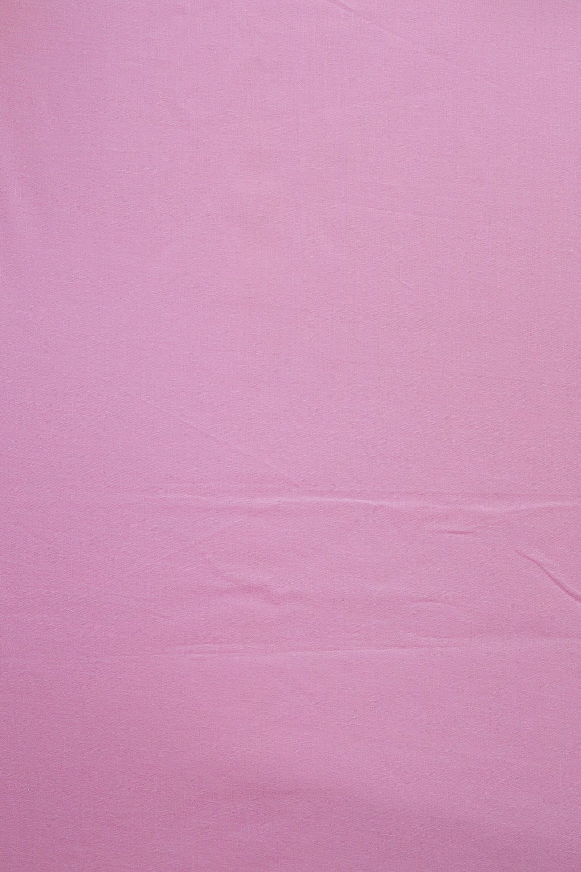 Baby Pink Dyed Pure Cotton Fabric - doeraa
