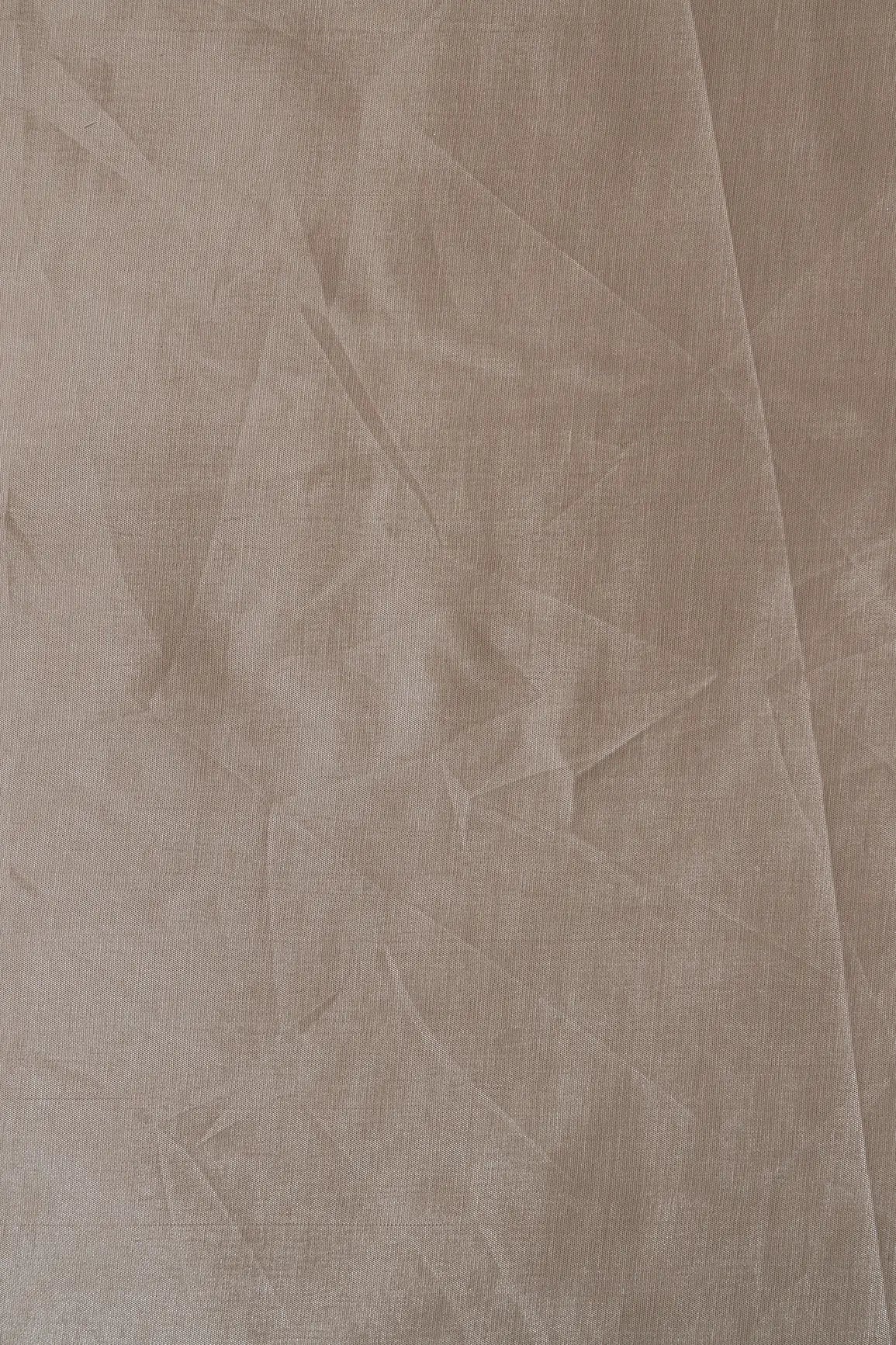 Beige Dyed Santoon Fabric - doeraa