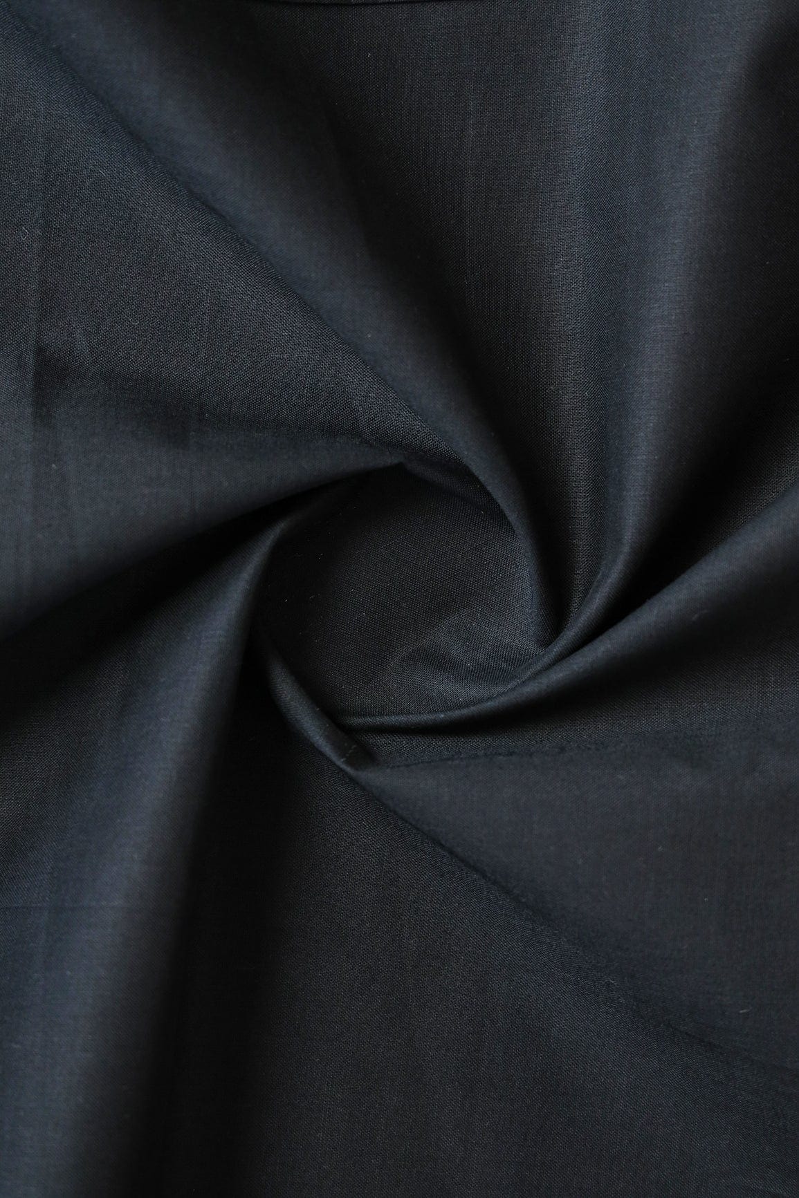 Black Dyed Pure Cotton Fabric - doeraa