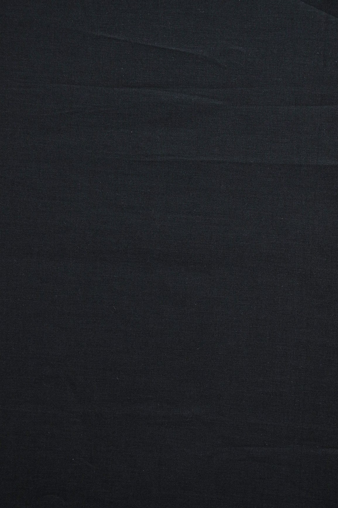 Black Dyed Pure Cotton Fabric - doeraa