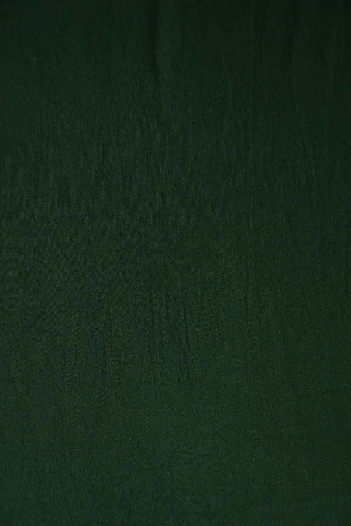 Bottle Green Raw Silk Fabric - doeraa