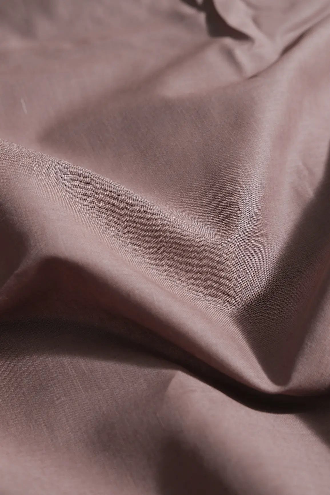 Brown Dyed Pure Cotton Fabric - doeraa