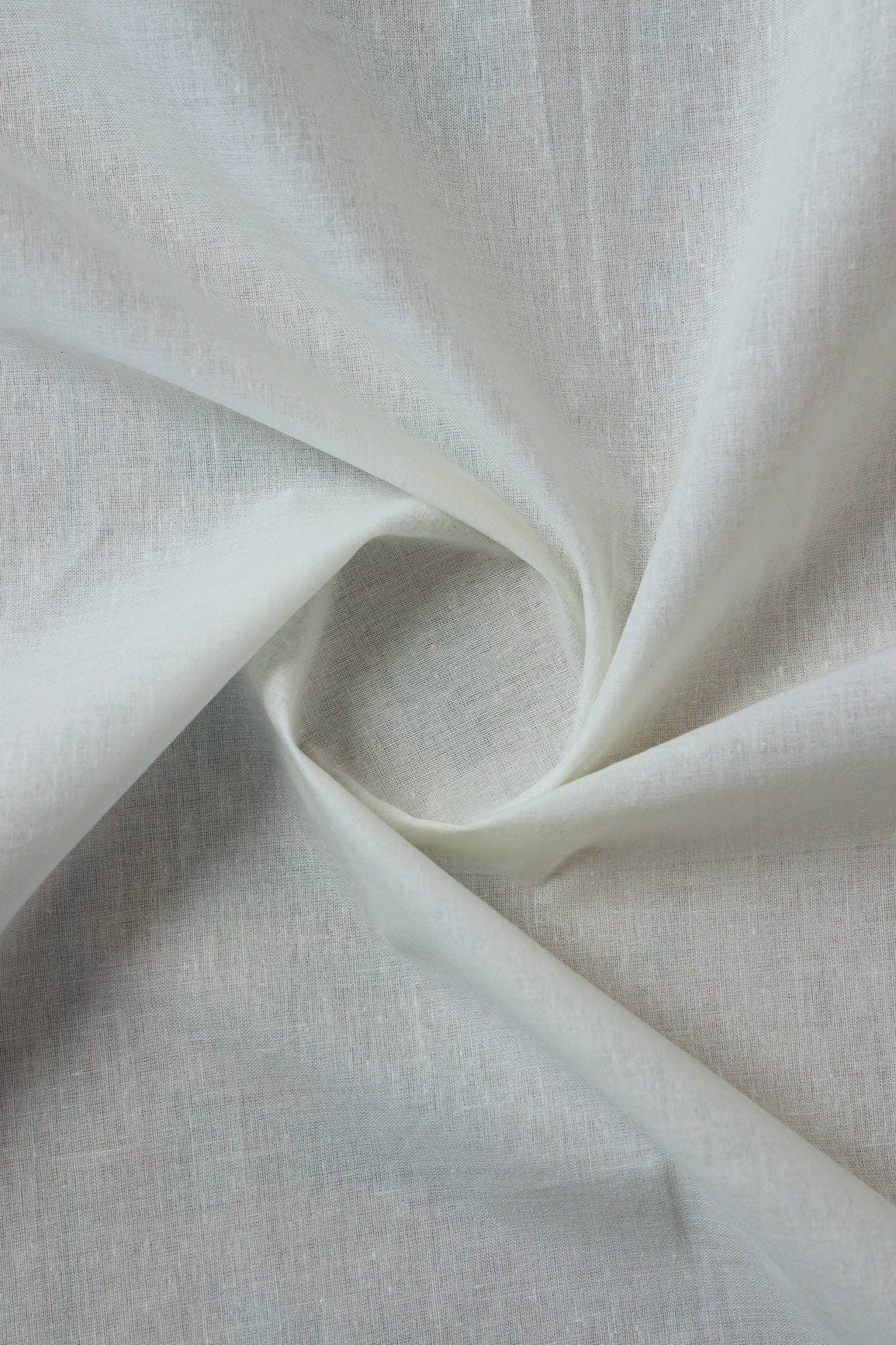 Cream Dyed Pure Cotton Fabric - doeraa