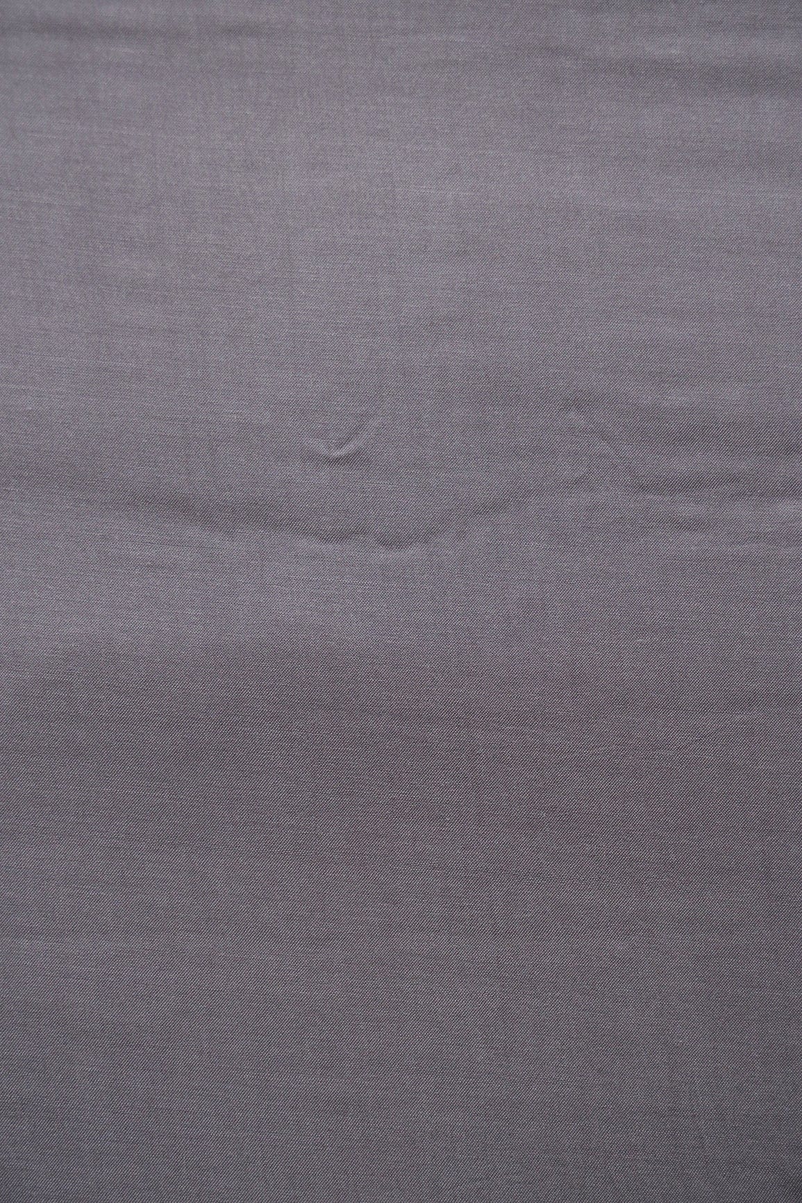 Dark Grey Dyed Pure Viscose Muslin Fabric - doeraa