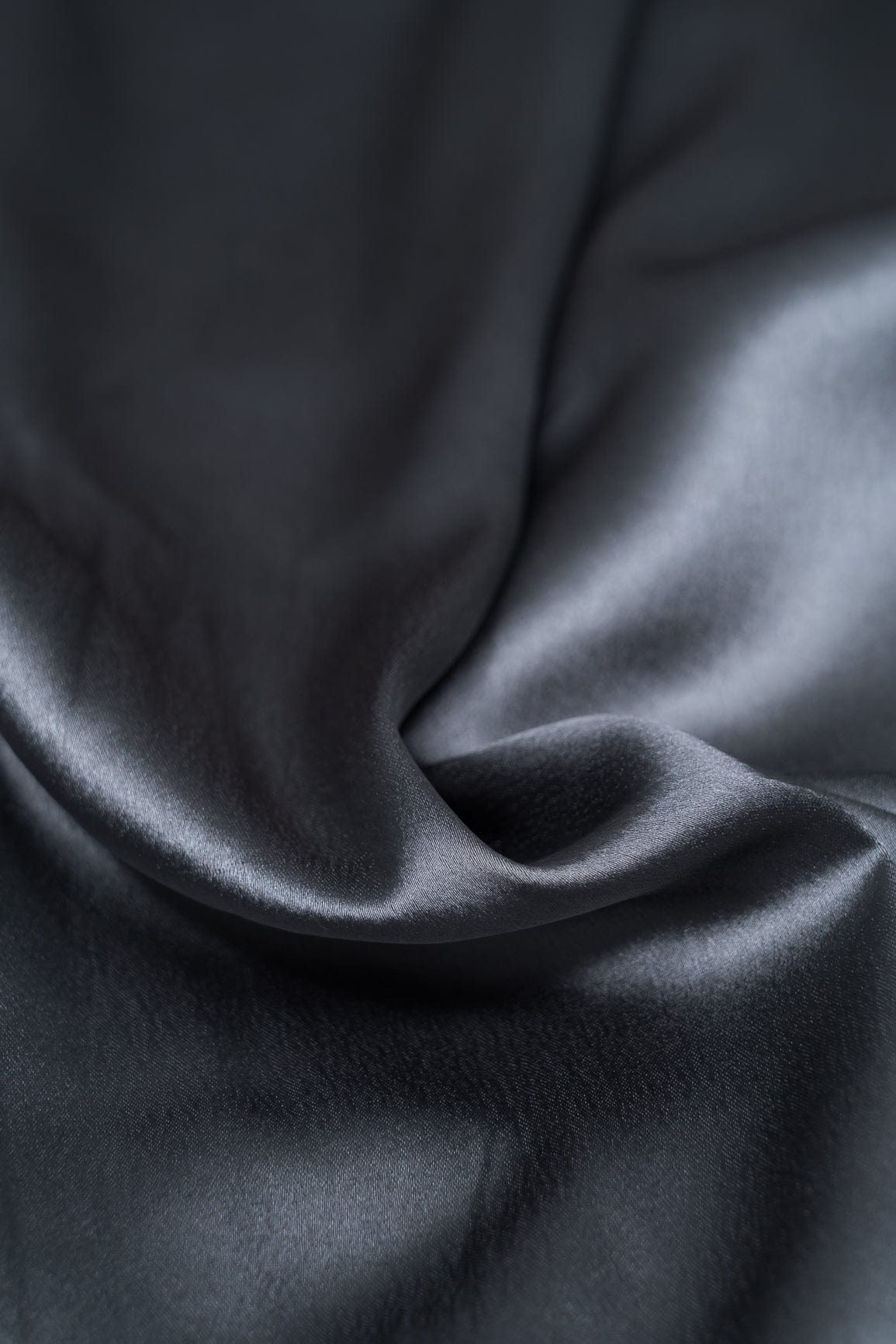 Grey Dyed Satin - doeraa