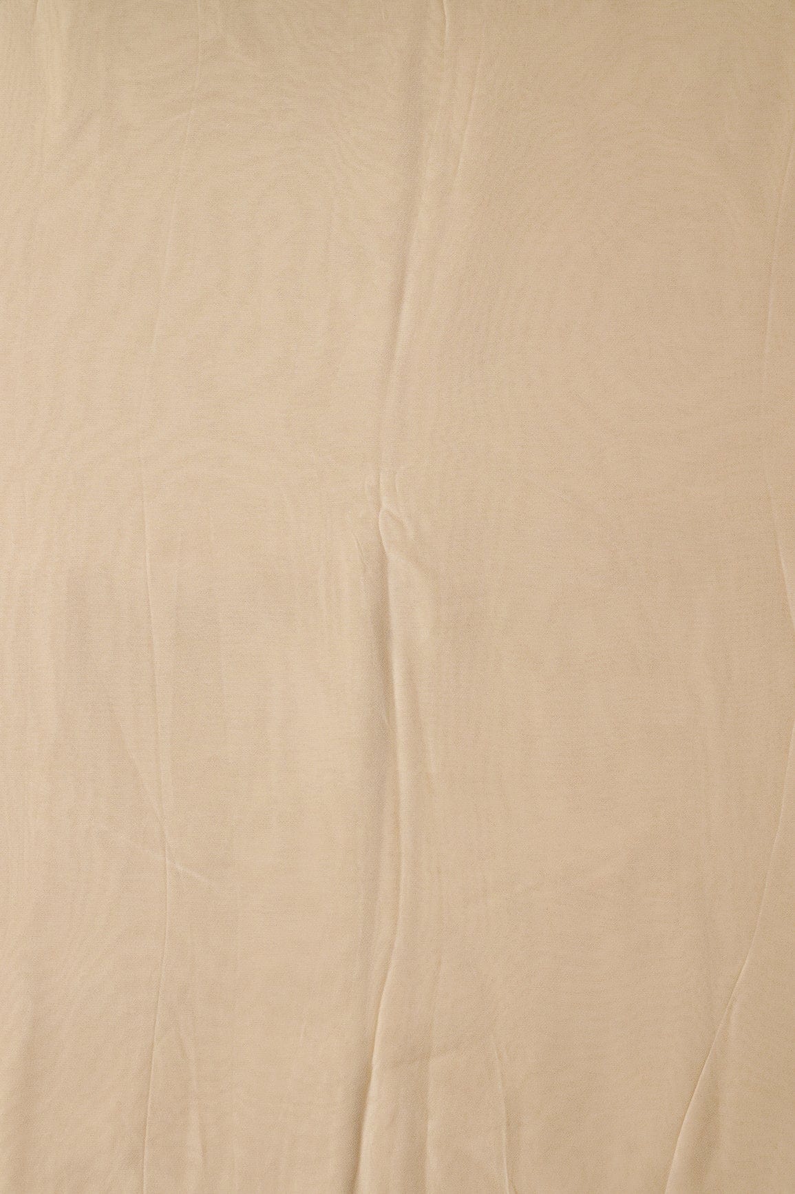 Light Beige Dyed Viscose Georgette Fabric - doeraa