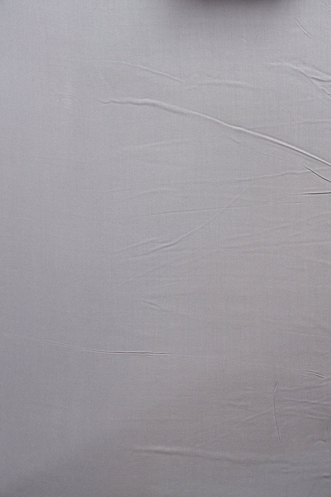Light Grey Dyed Muslin Fabric - doeraa