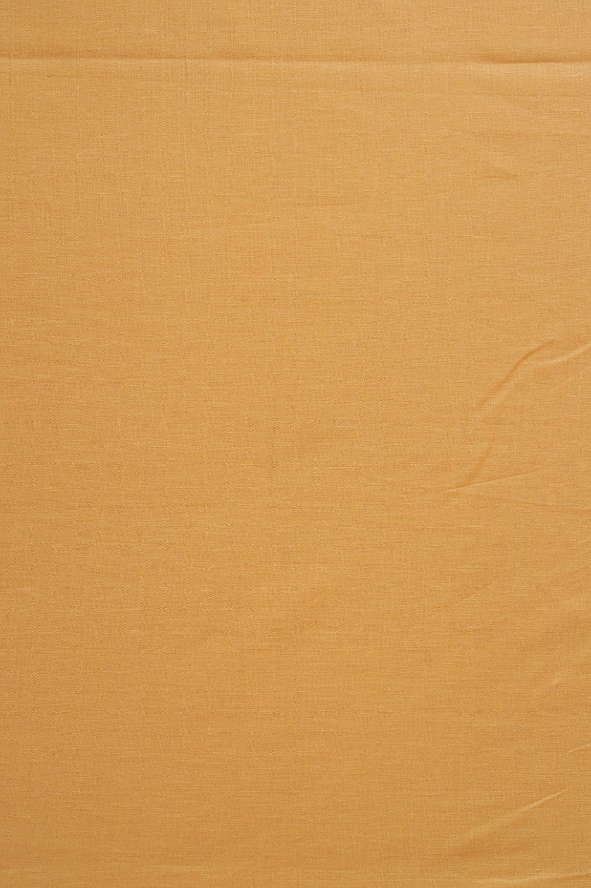 Mango Yellow Dyed Pure Cotton Fabric - doeraa