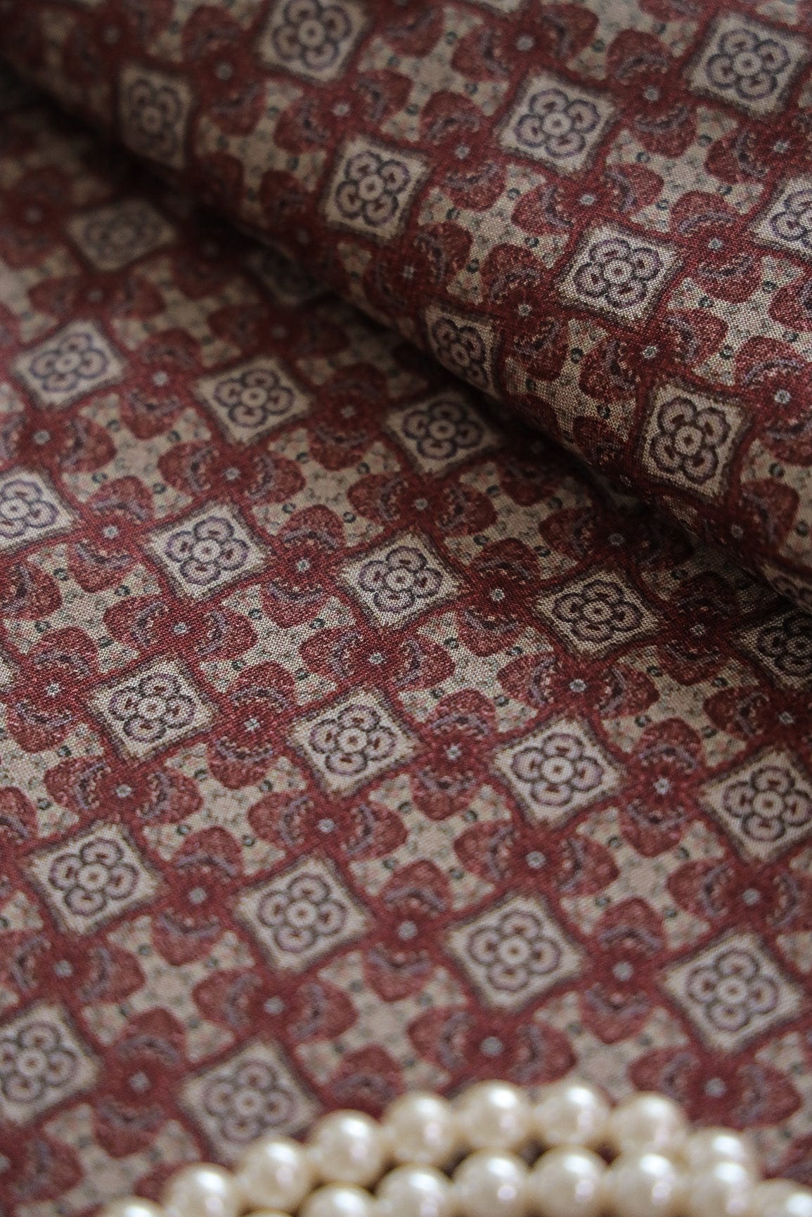 Multi Colour Digital Print On Tussar Silk Fabric - doeraa