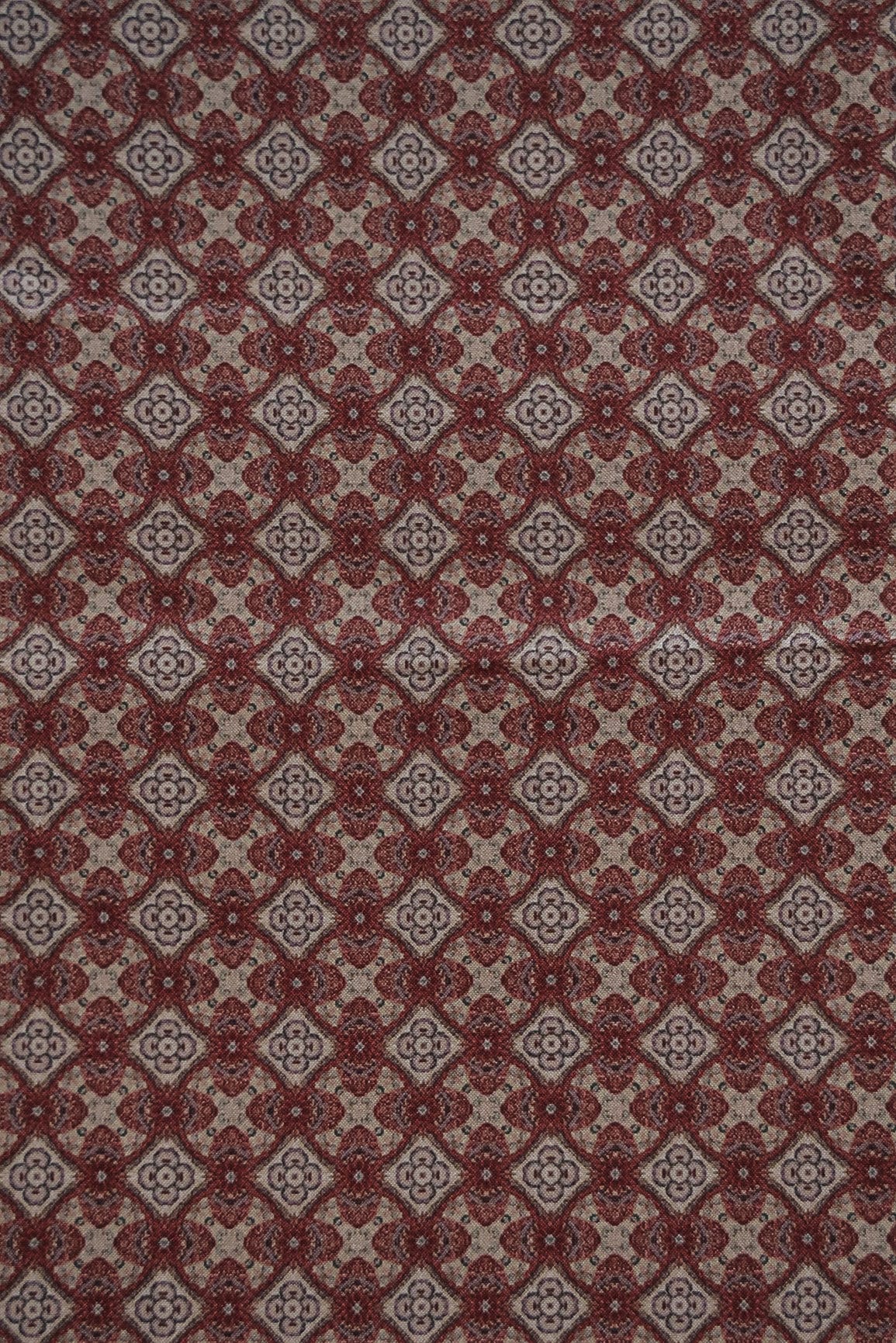 Multi Colour Digital Print On Tussar Silk Fabric - doeraa