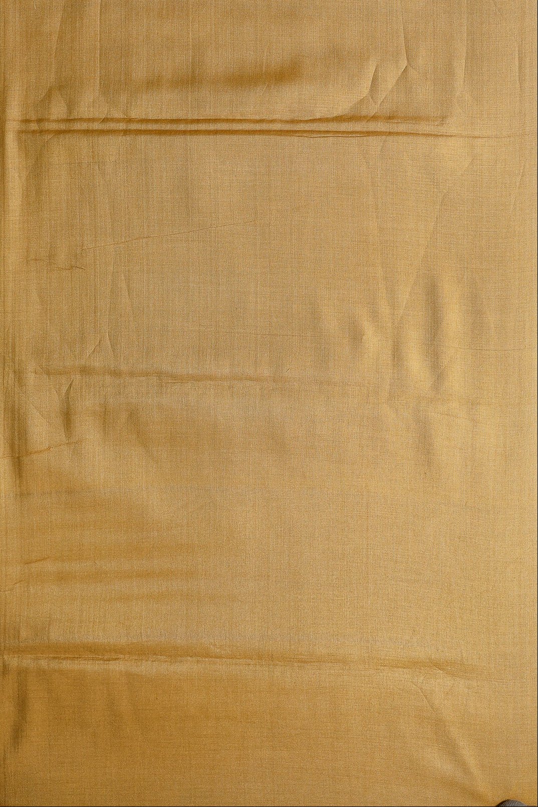 Mustard Pure Bamboo Silk Fabric - doeraa