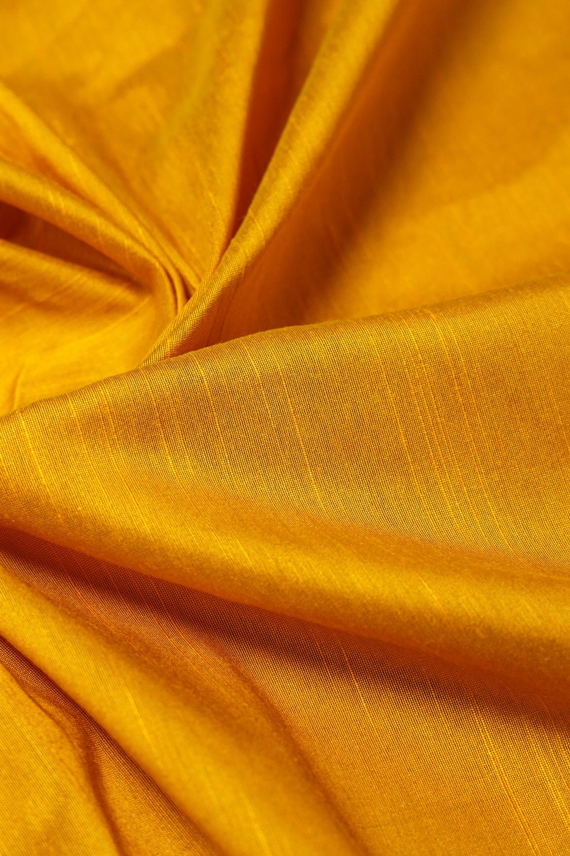 Mustard Yellow Raw Silk Fabric - doeraa