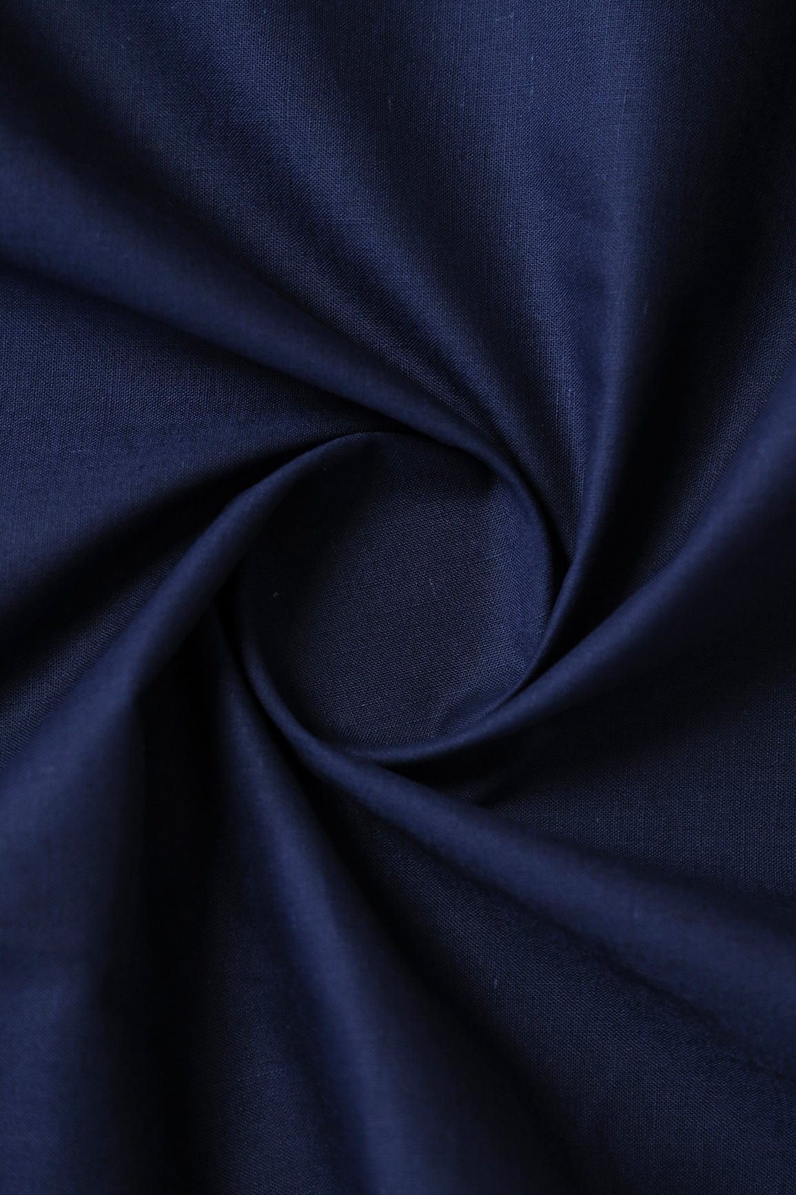 Navy Blue Dyed Pure Cotton Fabric - doeraa