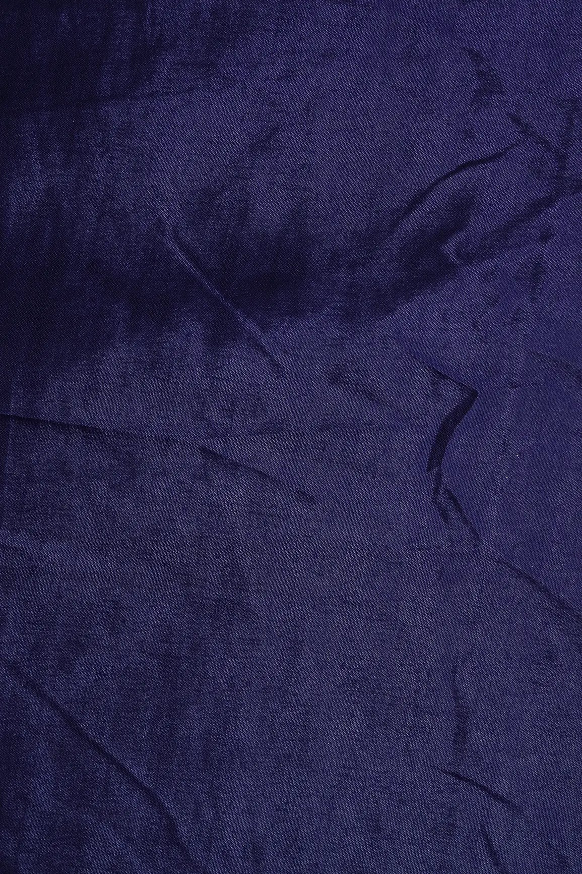 Navy Blue Dyed Santoon Fabric - doeraa