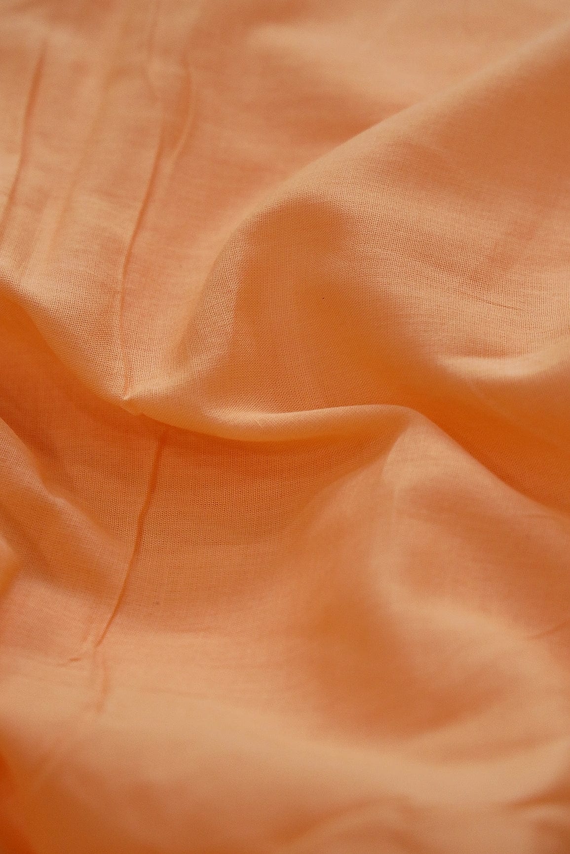 Peach Lawn Cotton Fabric - doeraa