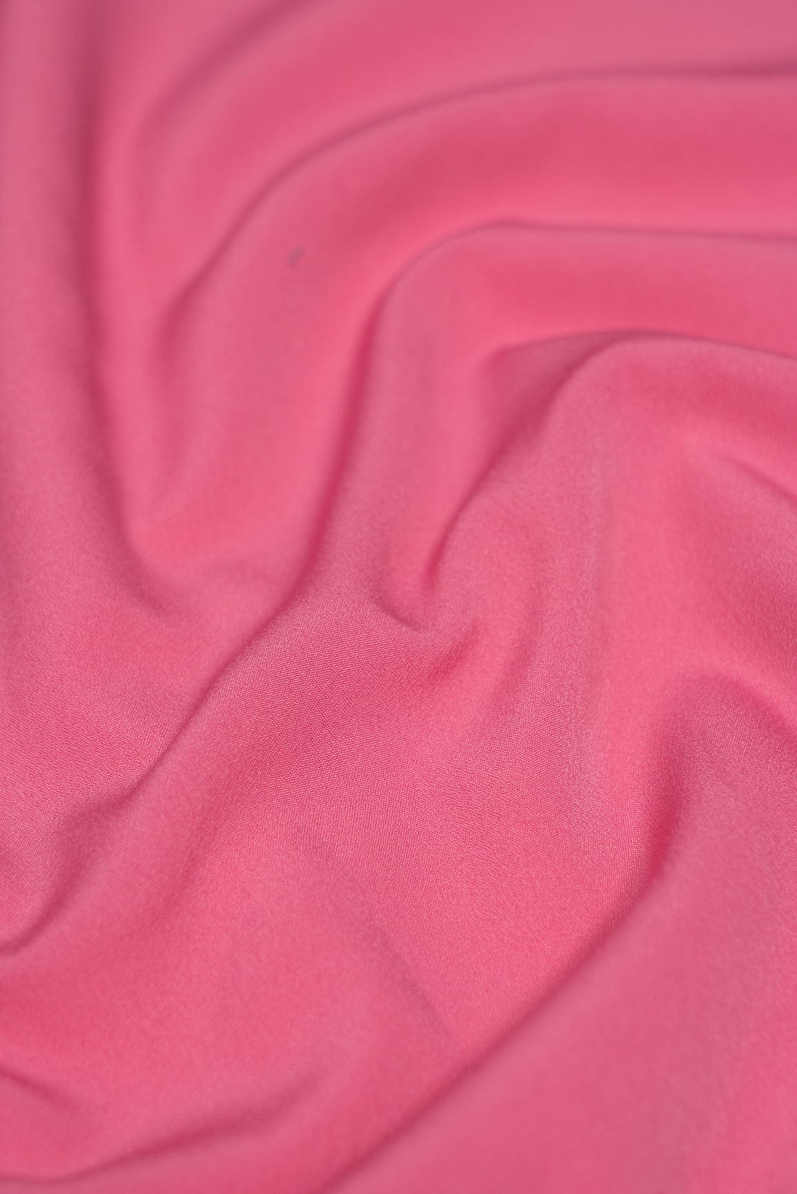 Pink Dyed Crepe Fabric - doeraa
