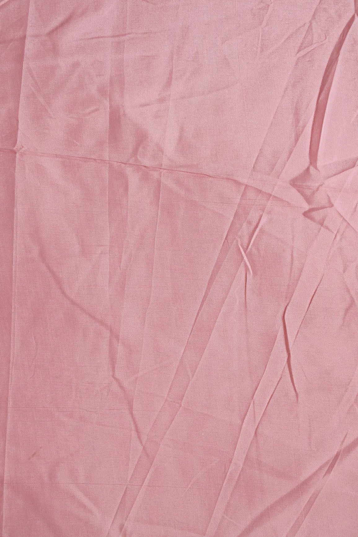 Pink Dyed Santoon Fabric - doeraa