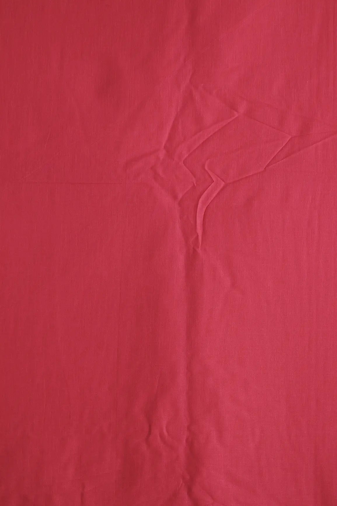 Red Dyed Pure Cotton Fabric - doeraa