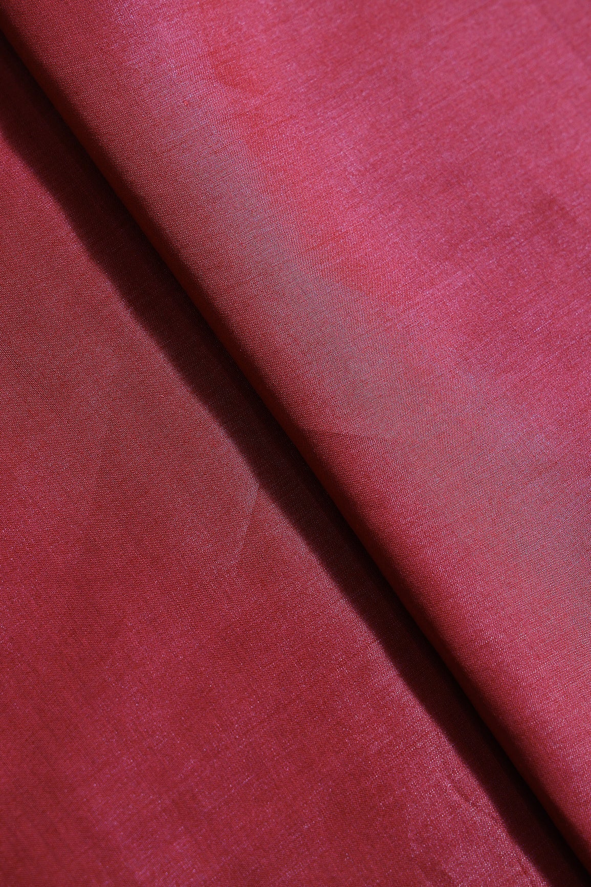 Red Pure Bamboo Silk Fabric - doeraa