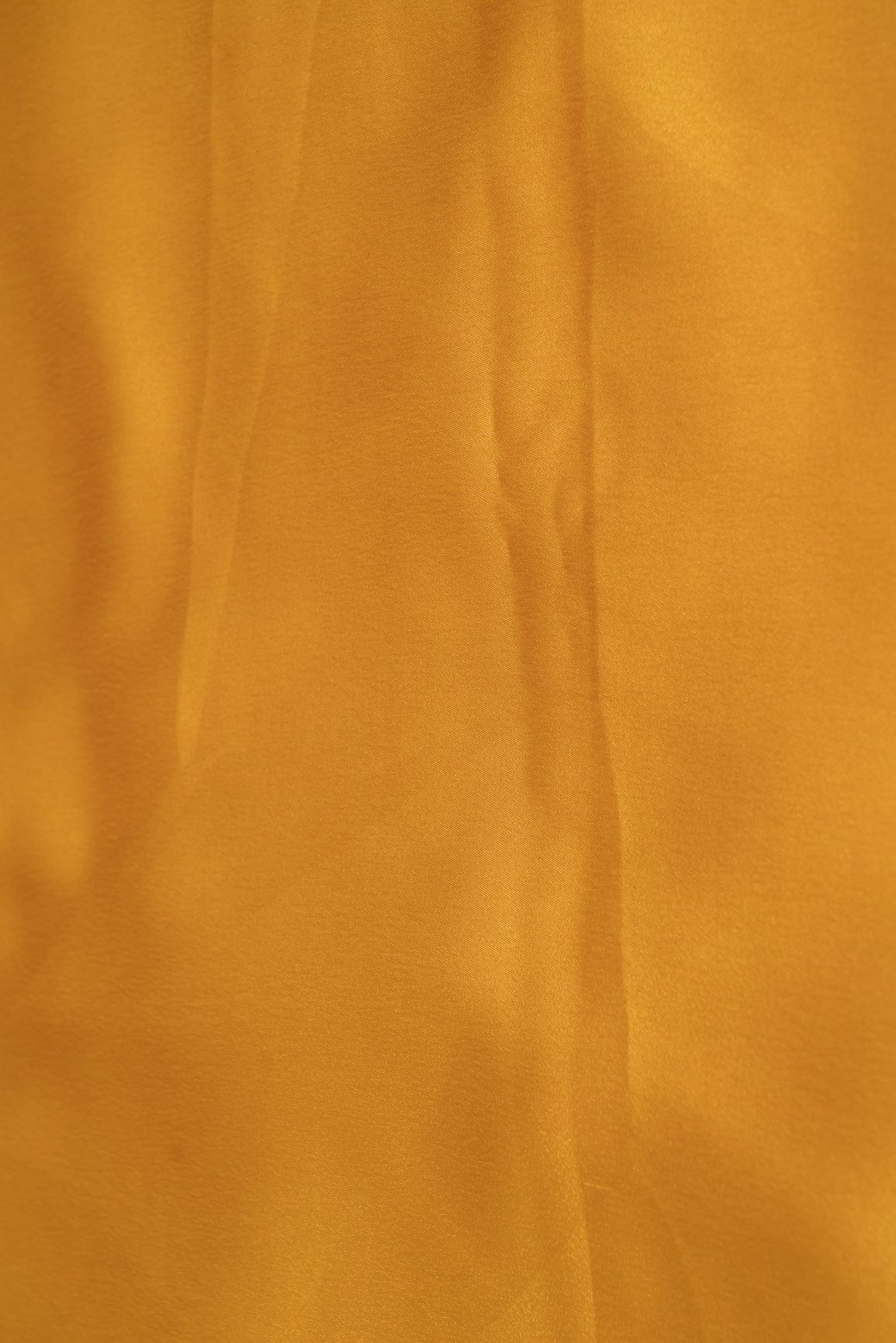 Yellow Ochre Dyed Satin - doeraa