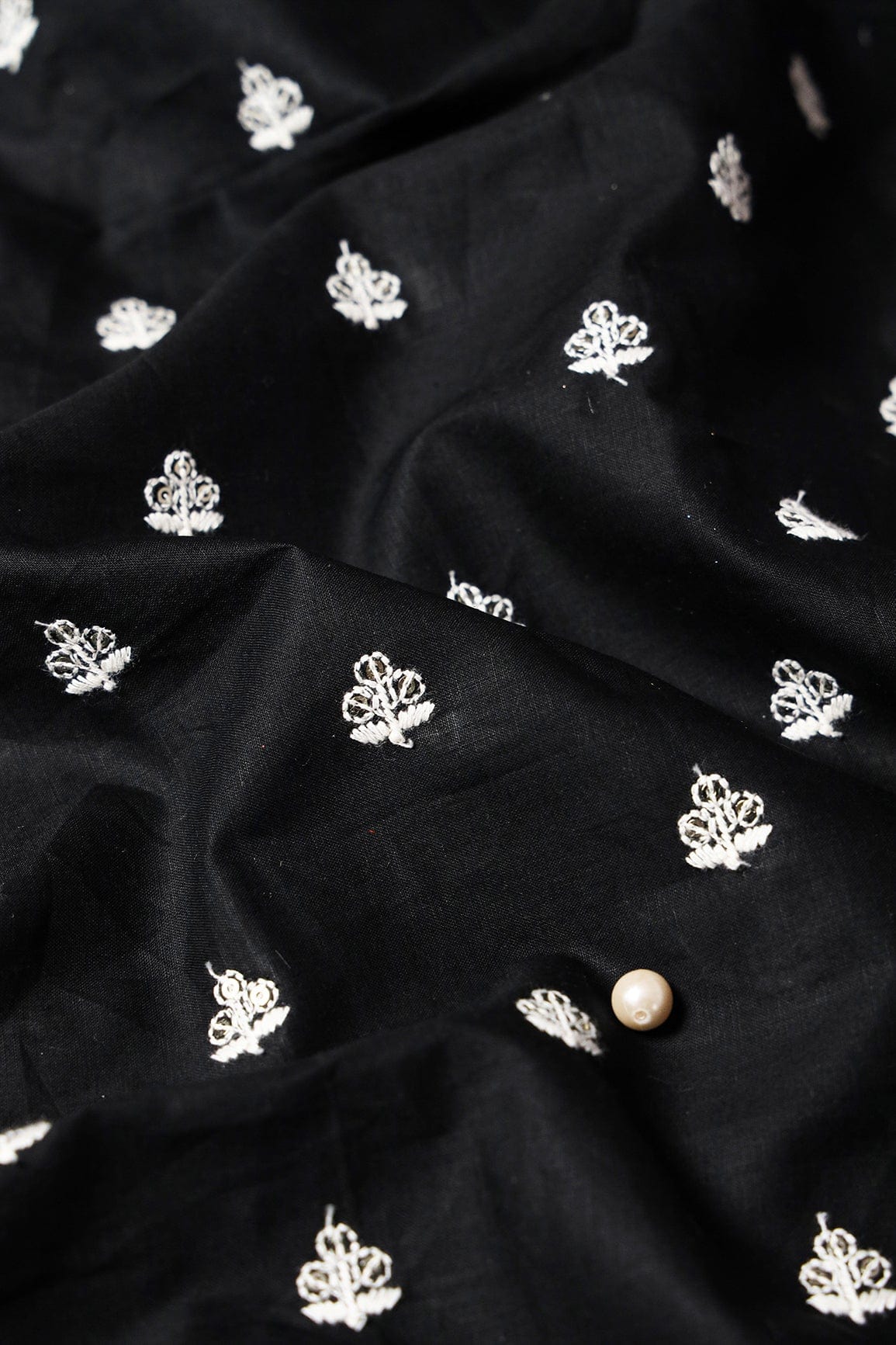 Black Dyed Pure Cotton Fabric