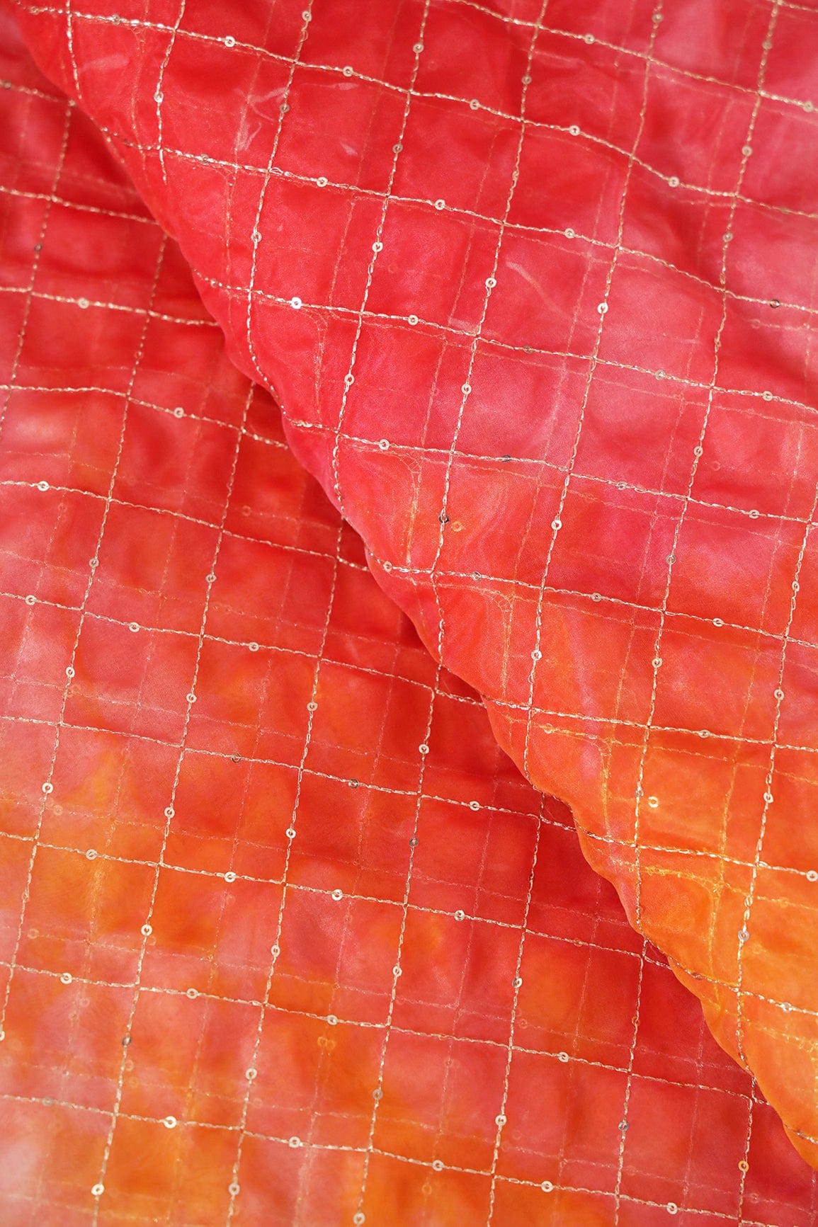 doeraa LEHENGA SET Off White And Pink Unstitched Lehenga Set Fabric (3 Piece)