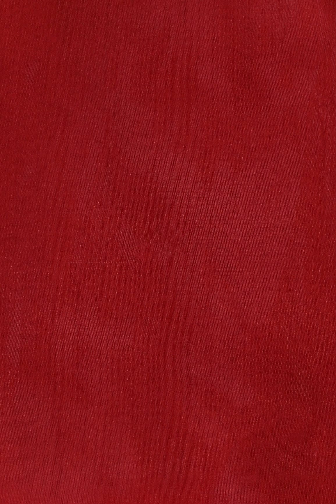 doeraa Plain Dyed Fabrics Red Dyed Tissue Fabric