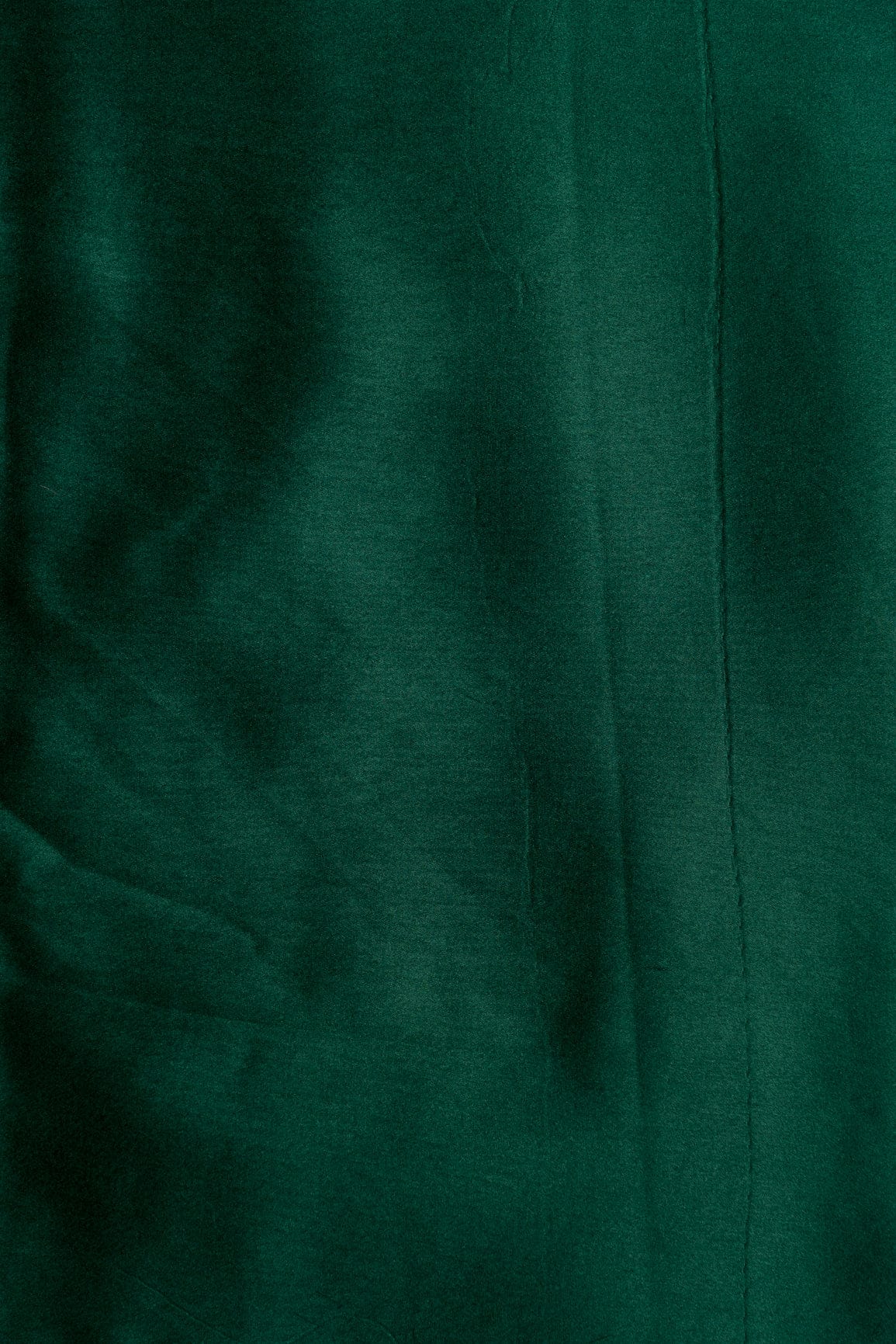 doeraa Plain Fabrics Bottle Green Dyed Satin
