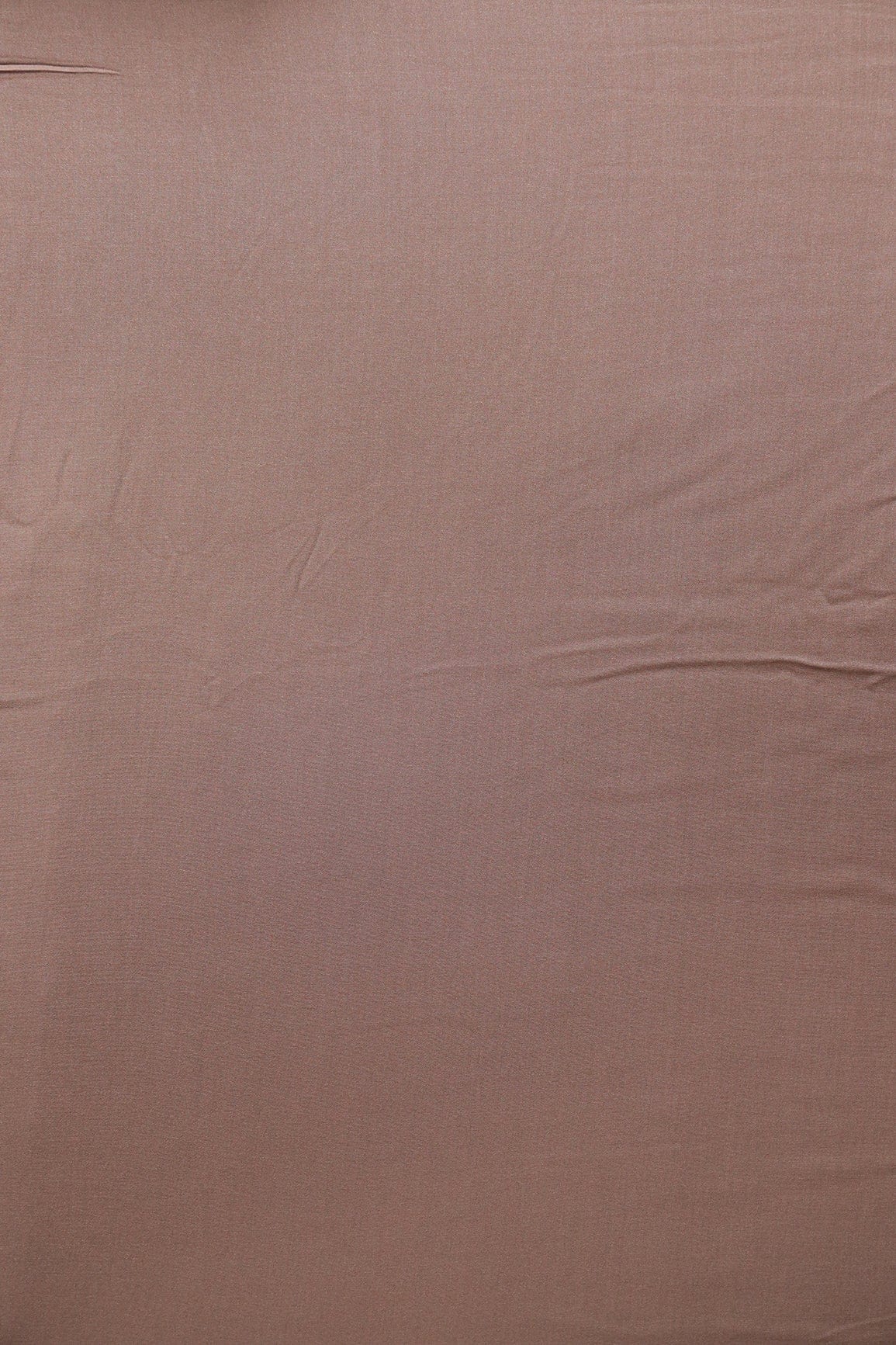 doeraa Plain Fabrics Coco Brown Dyed Muslin Fabric