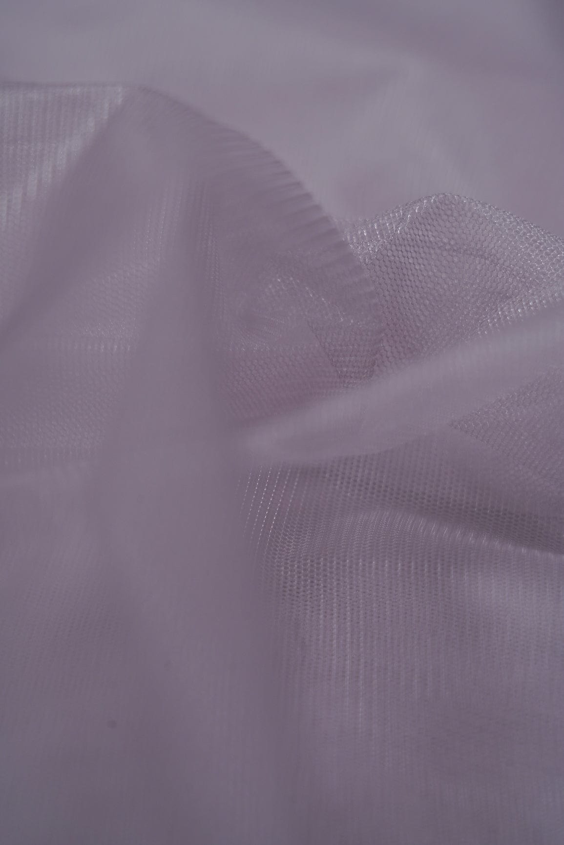 doeraa Plain Fabrics Grey Dyed Soft Net