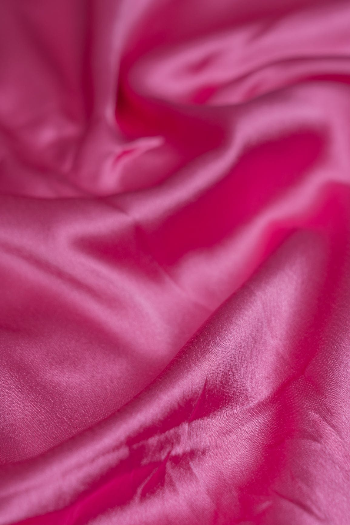 doeraa Plain Fabrics Hot Pink Dyed Satin