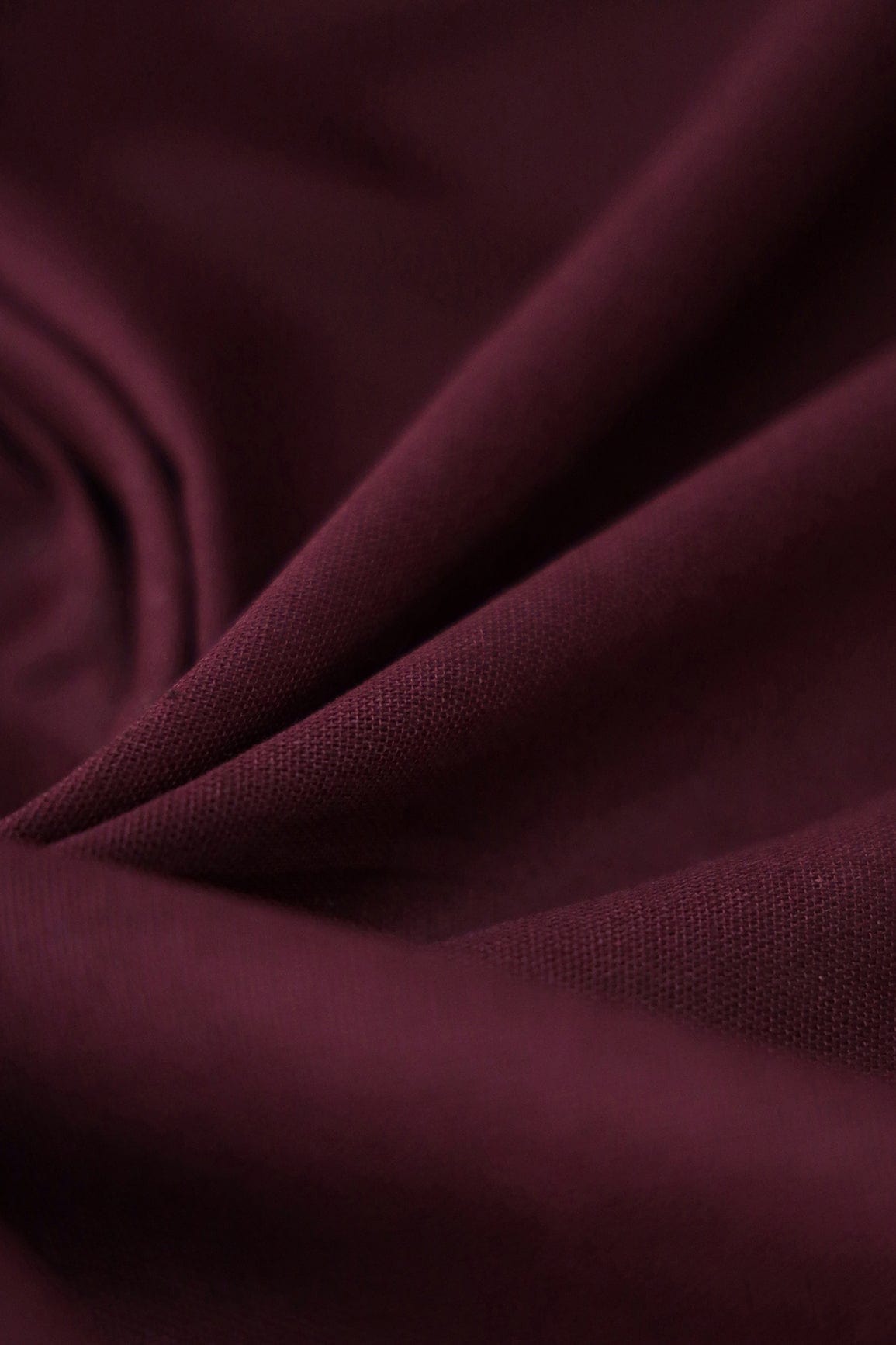 doeraa Plain Fabrics Maroon Dyed Flex Cotton Fabric