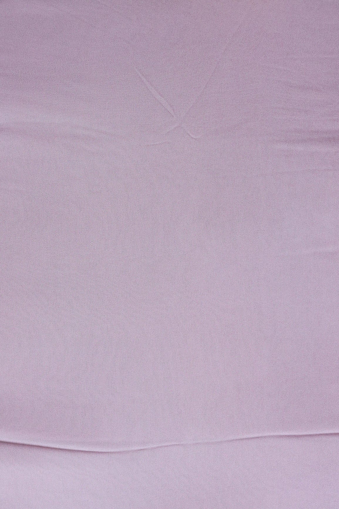 doeraa Plain Fabrics Mauve Dyed Viscose Georgette Fabric
