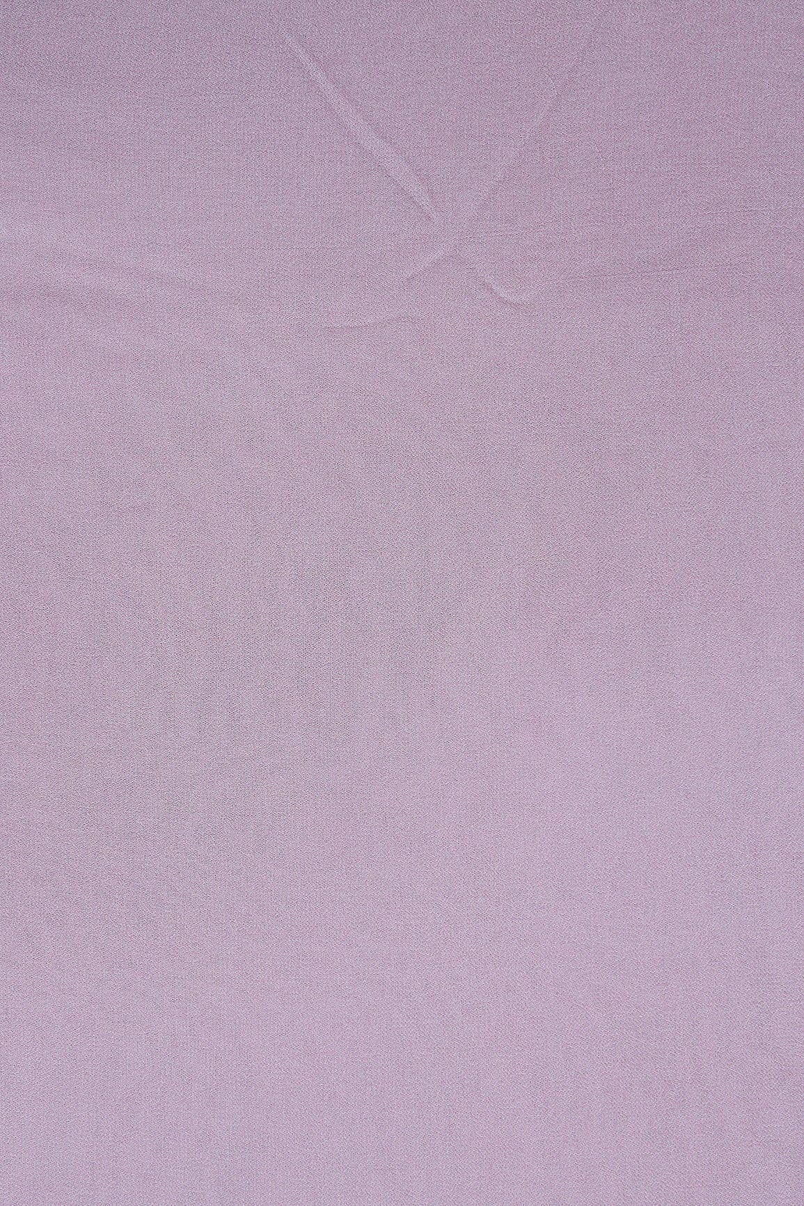 doeraa Plain Fabrics Mauve Dyed Viscose Georgette Fabric