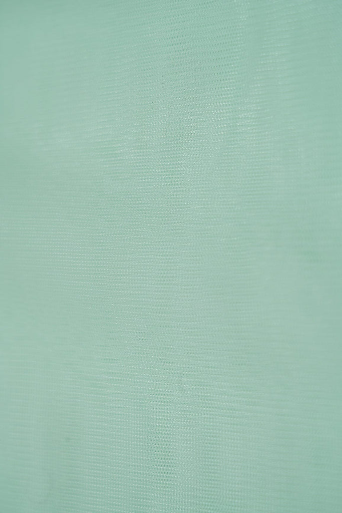 doeraa Plain Fabrics Mint Dyed Soft Net