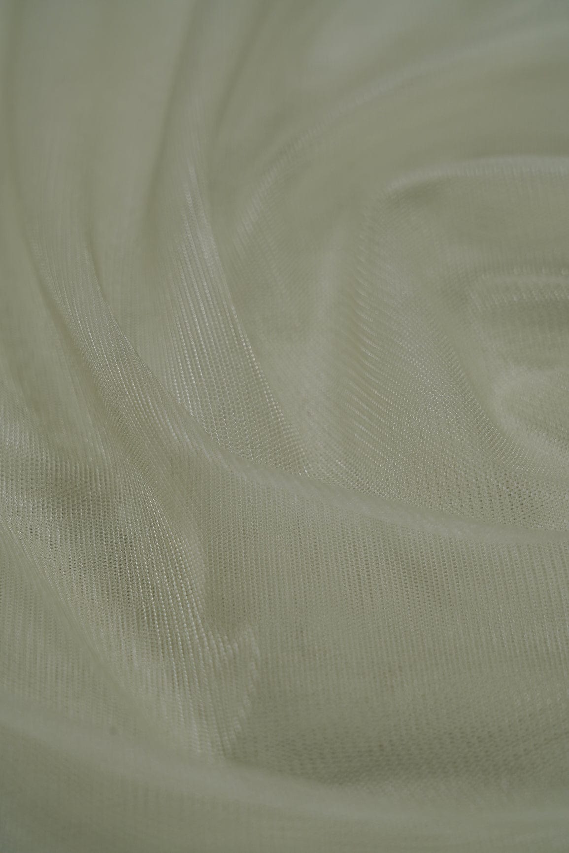 doeraa Plain Fabrics Olive Dyed Soft Net