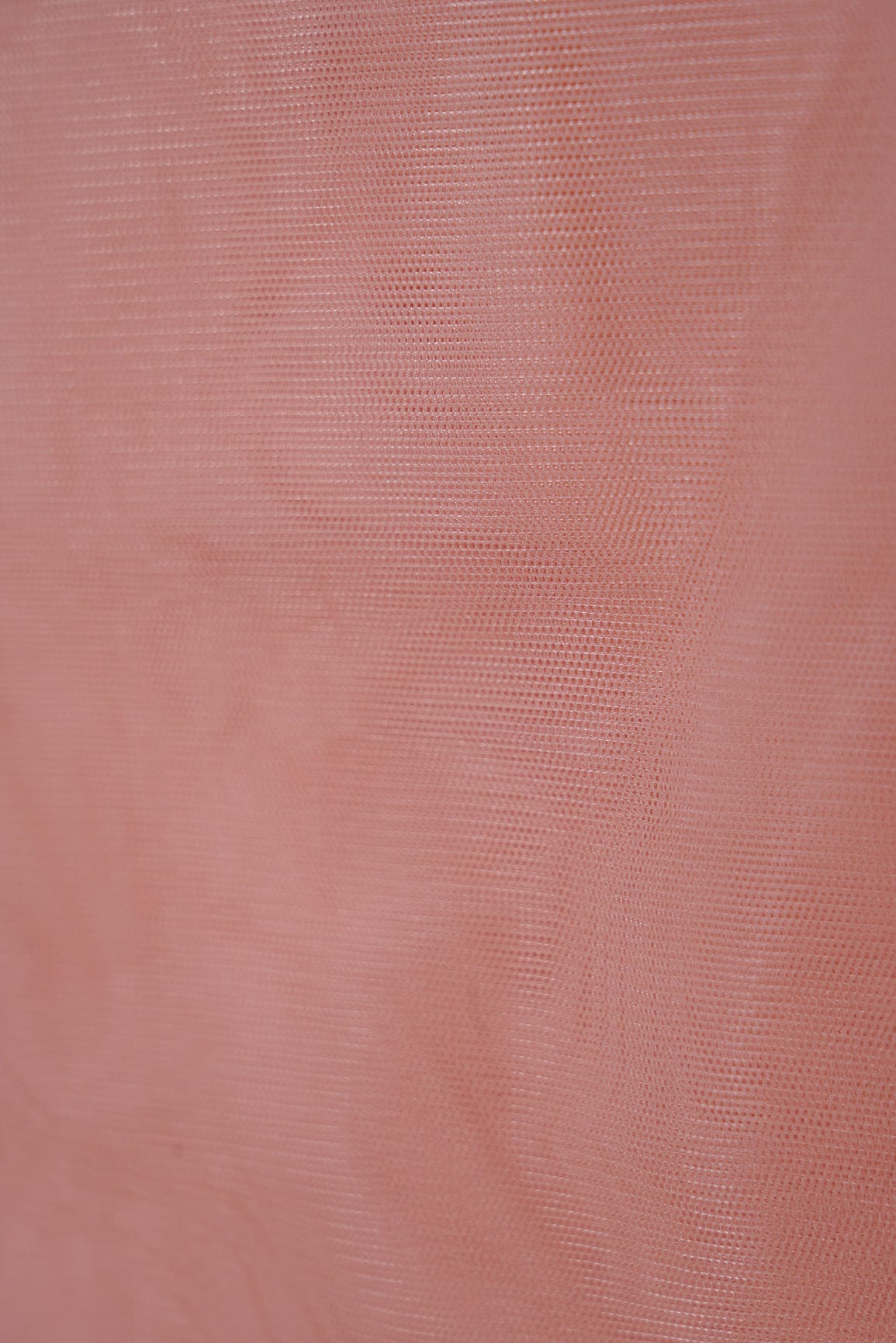 doeraa Plain Fabrics Peach Dyed Soft Net