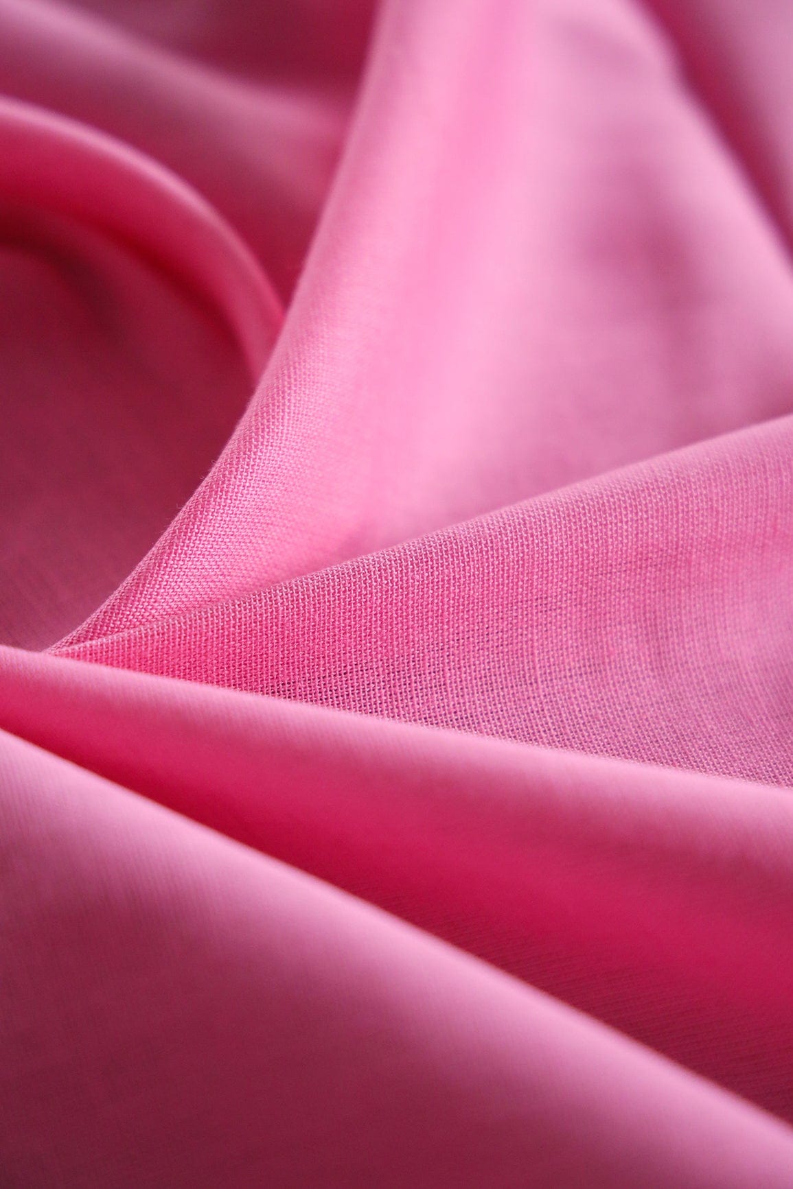 doeraa Plain Fabrics Pink Dyed Flex Cotton Fabric