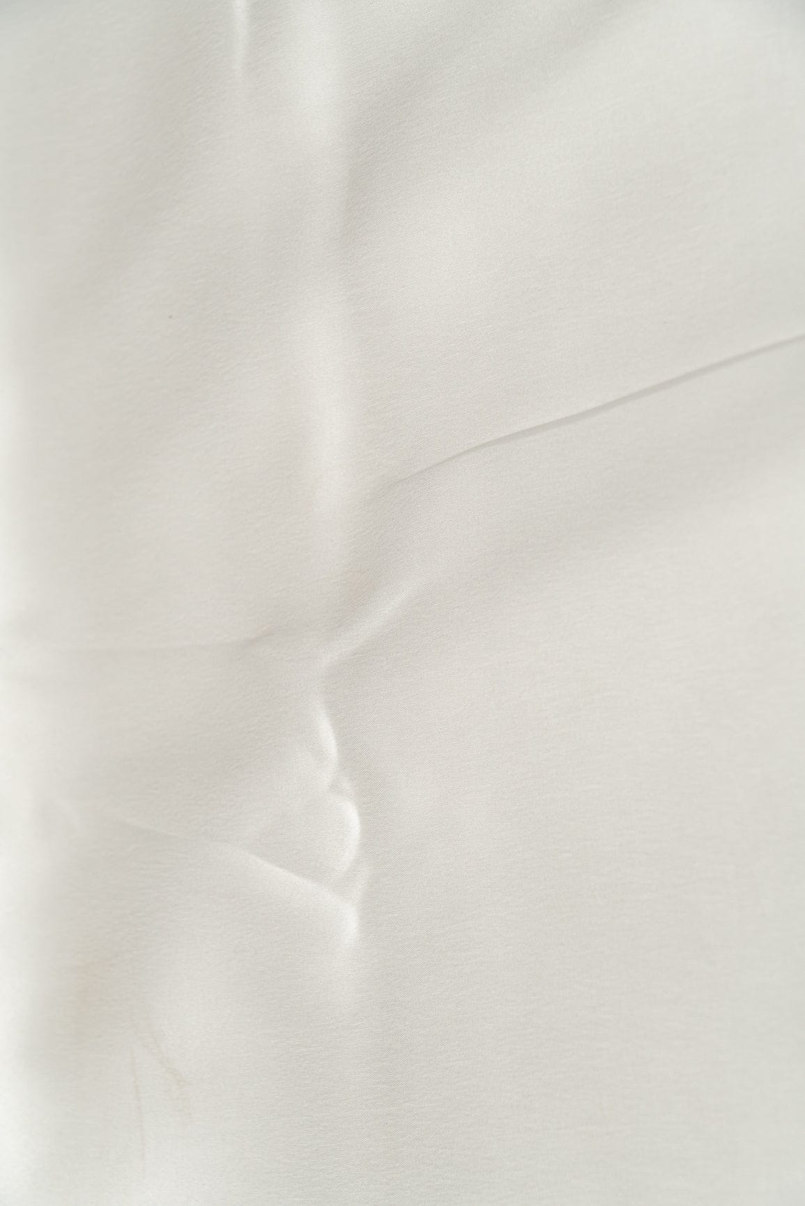 doeraa Plain Fabrics White Dyed Satin