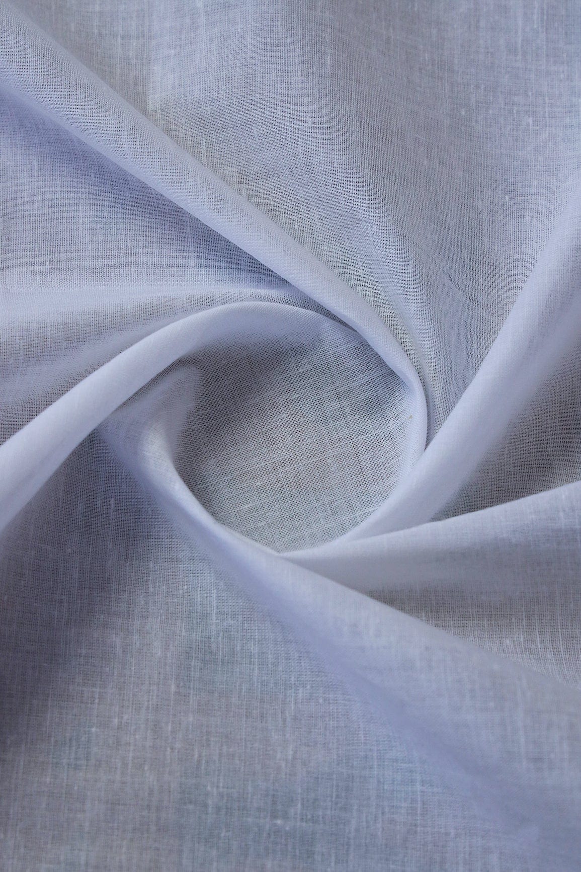 doeraa SUIT SETS Peach And White Pure Mul Cotton Unstitched Suit Set (2 Piece)